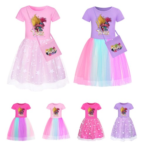 Girls trolls poppy costume - poppy,