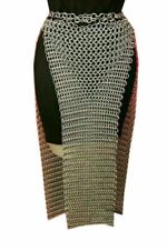 10 MM Aluminum Butted Chainmail skirt ( skirt length 25 inch ) CM012