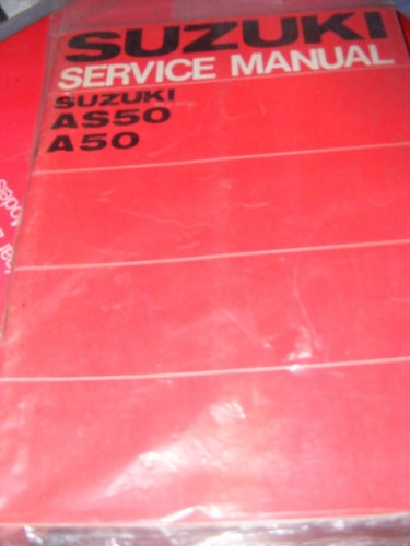 Suzuki as50 a50 service - -,