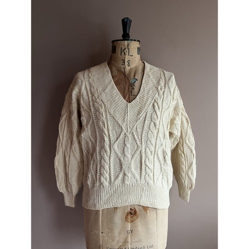 Vintage aran jumper - vintage,