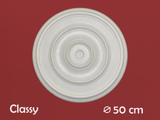Ceiling rose polystyrene - rose,