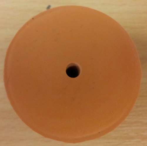 Red rubber bung - stopper,