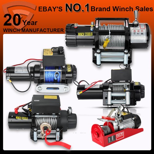 Electric winch 12v - electric,