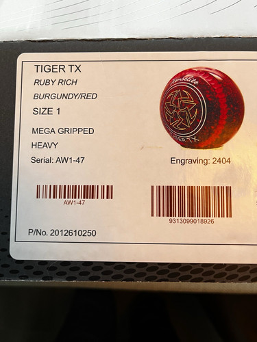 Henselite tiger lawn bowls - tiger,