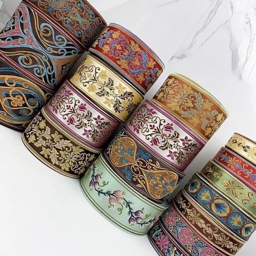 Ethnic jacquard floral - ethnic,