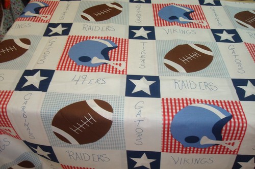 One cheater quilt - one,