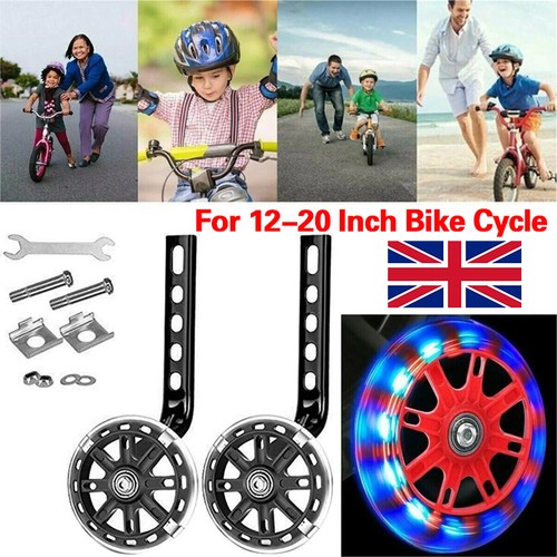 Kids bicycle led training - 2x,