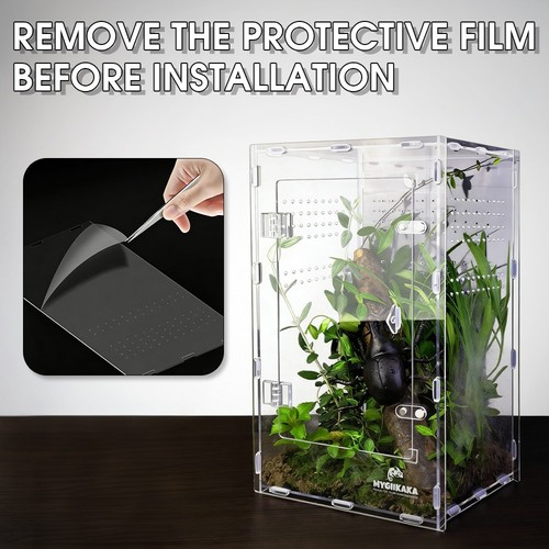 Reptile acrylic enclosure high - reptile,