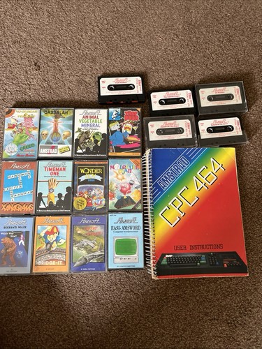 Amstrad cpc464 game bundle - amstrad,
