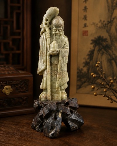 Antique chinese carved - chinese,