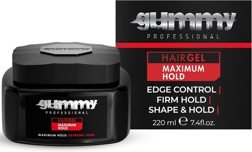 Gummy hair styling gel - styling,