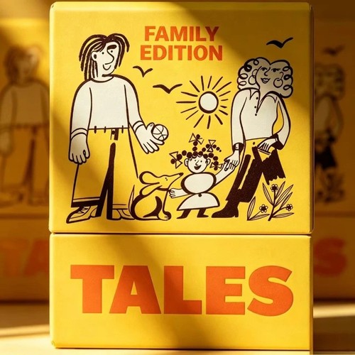 Tales family edition card game - edition,