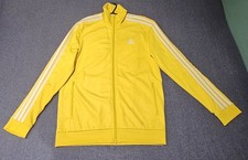 Adidas Yellow Track Jacket Bottle Neck True Vintage