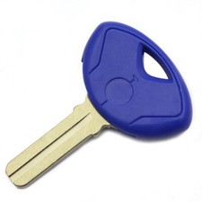 Blue Blank Blade Uncut key For