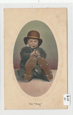 1909 Boots and Shoes - Boy in Hobnail Boots - THE BOSS #10