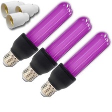 3x MEGA Bright UV Glow Disco