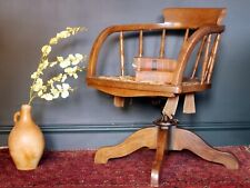 Antique Elm Wooden Captains