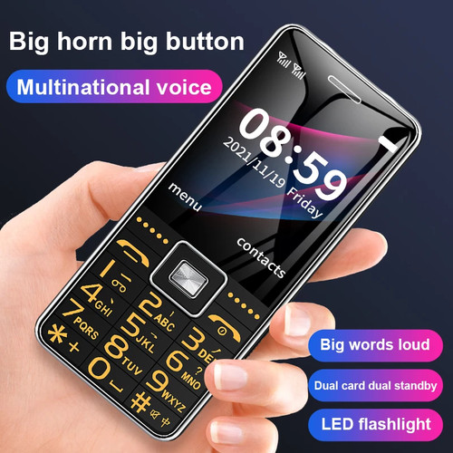 Simple big button mobile phone - big,