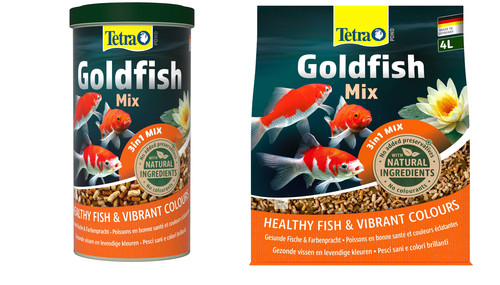 Tetra goldfish mix - goldfish,