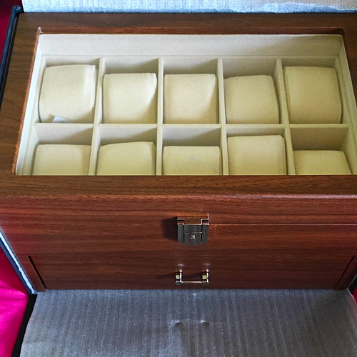 Wooden watch storage - watch, box