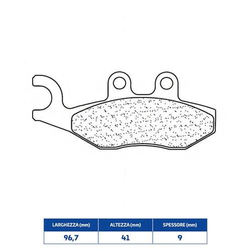 Sintered brake pads piaggio - sintered,