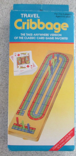 Travel cribbage new - -,
