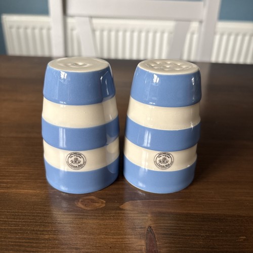 Green cornishware salt - green,