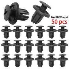 50x Inner Wheel Arch Liner Fasteners Clips For Bmw Mini Cooper S One R50 R52 R53