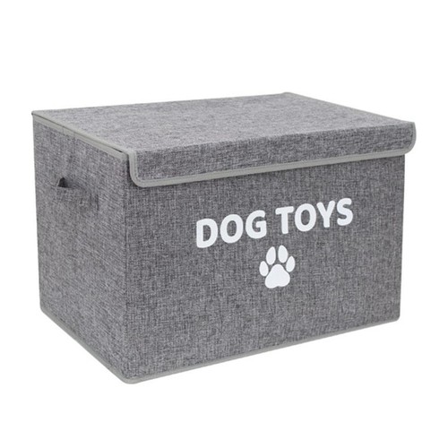 Dog toy box with lid - toy,