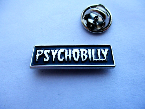Psychobilly metal badge - psychobilly,