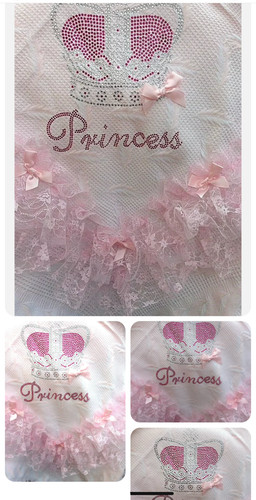 Romany baby pink shawl with - romany,