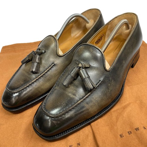 Auth edward green - green, loafers