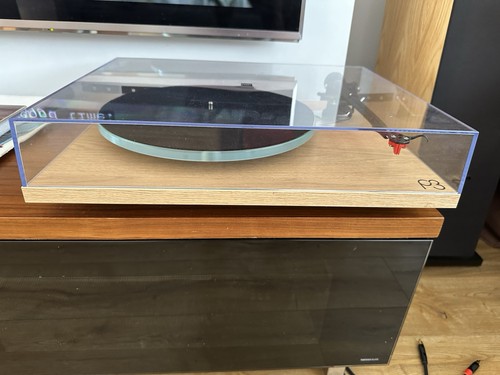 Rega turntable light - rega, oak