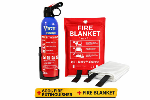 Fire extinguisher 600g - extinguisher, +