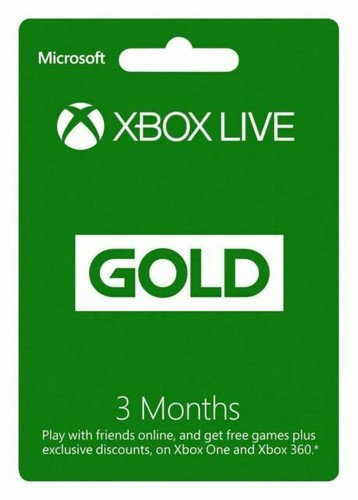 Microsoft xbox live gold - microsoft,