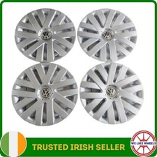 4 x Genuine Volkswagen Jetta MK5, Passat B6, Golf MK6 16'' Wheel Trims Hub Caps