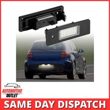 2x LED LICENSE NUMBER PLATE LIGHT ERROR FREE FOR BMW E81 E87 F20 E63 F06 E89 Z4