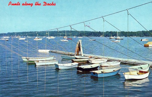 Punts along the - punts,