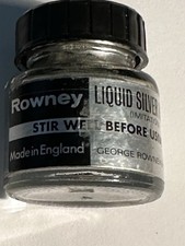 Vintage Rowney Liquid Silver