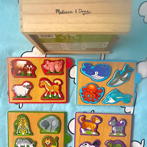 Melissa doug wooden animal - doug,