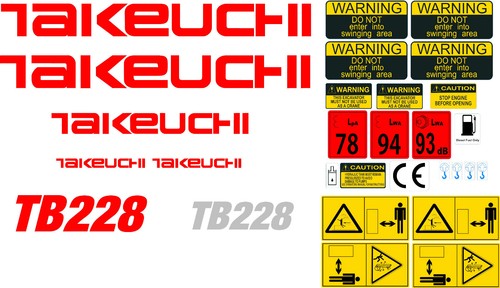 Takeuchi tb228 mini digger - tb228,