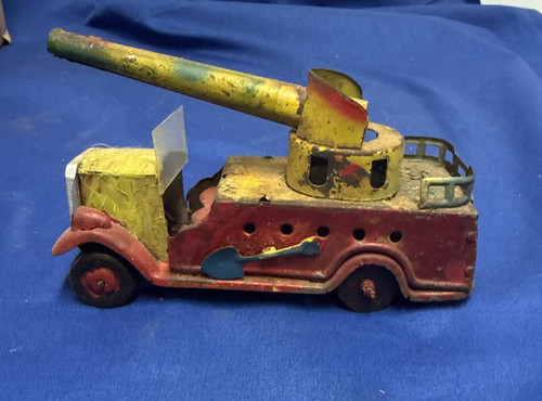 Vintage japan tin fire - , tank