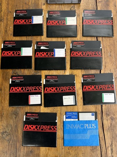 Vintage inch floppy disks - 5.25,