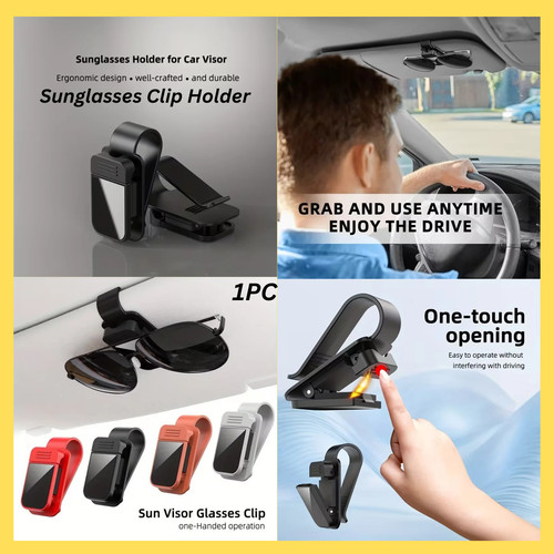 Convenient sunglasses holder - convenient,