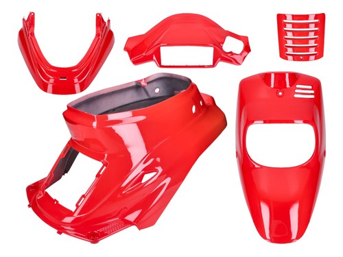 Piece red fairing - kit, for