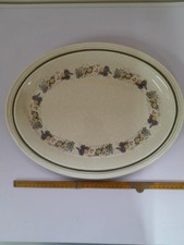ROYAL DOULTON ' HARVEST GARLAND ' 16" OVAL SERVING PLATE