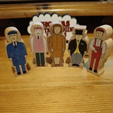 Wooden Railway Train - Genuine