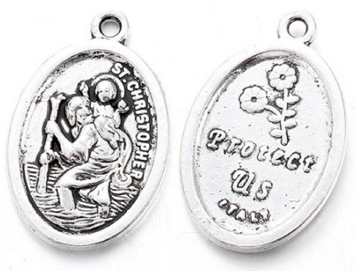 Saint christopher metal - christopher,