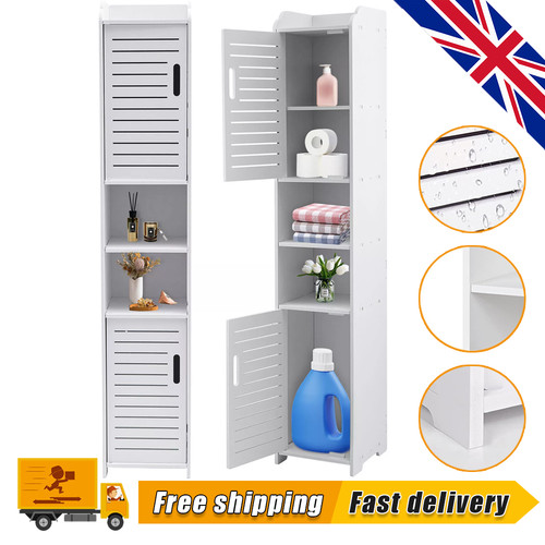 Tall bathroom cupboard - bathroom,