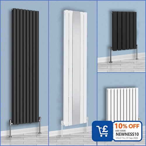 Designer radiator oval column - oval,